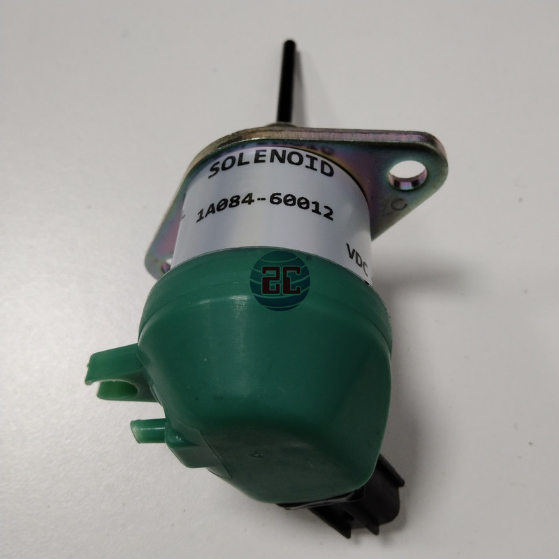 1A084-60014 디젤 연료 차단 솔레노이드 밸브는 Kubota V2203 2204 Bocat S175 150 엔진 부품에 맞습니다.