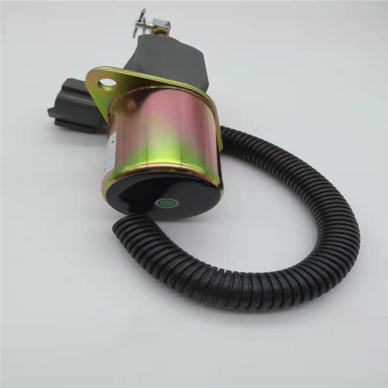 1751ES-12A3UC12B1S R60-5 YANMAR 4TNE-94 회색 플러그에 적합한 스톱 솔레노이드 밸브