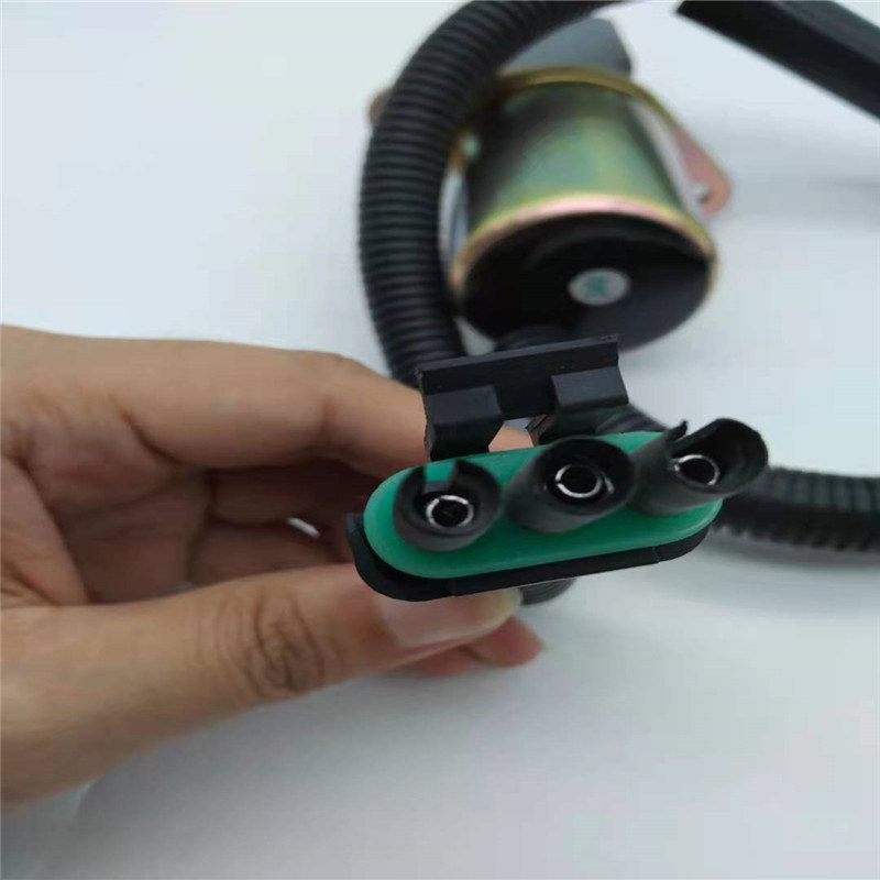 정지 솔레노이드 밸브 1755ES-24 RE504233 RE54747 John Deere 디젤 엔진 24V에 적합