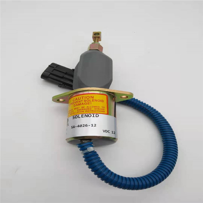 SA-4026-12 Dodge Cummins Ram 94 98 12V Black Pulg에 적합한 스톱 솔레노이드 밸브