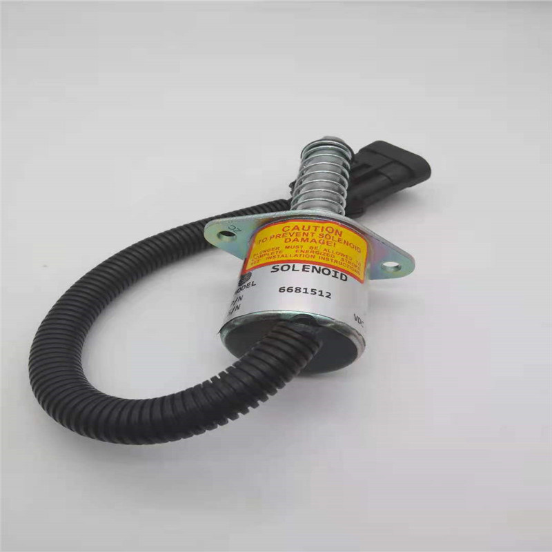 6681512 밥캣 s70/100/160/180/200에 맞는 스톱 솔레노이드 밸브 스키드 스티어 로더