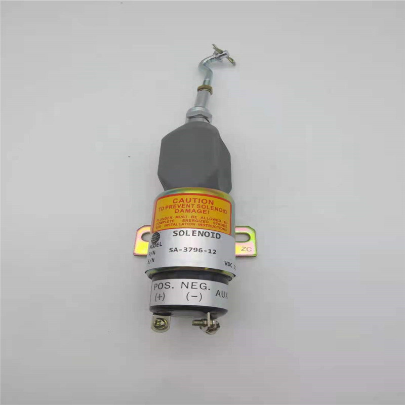 SA-3796-12 1751-12E7U1B1S5 YANMAR 엔진에 적합한 스톱 솔레노이드 밸브 12V