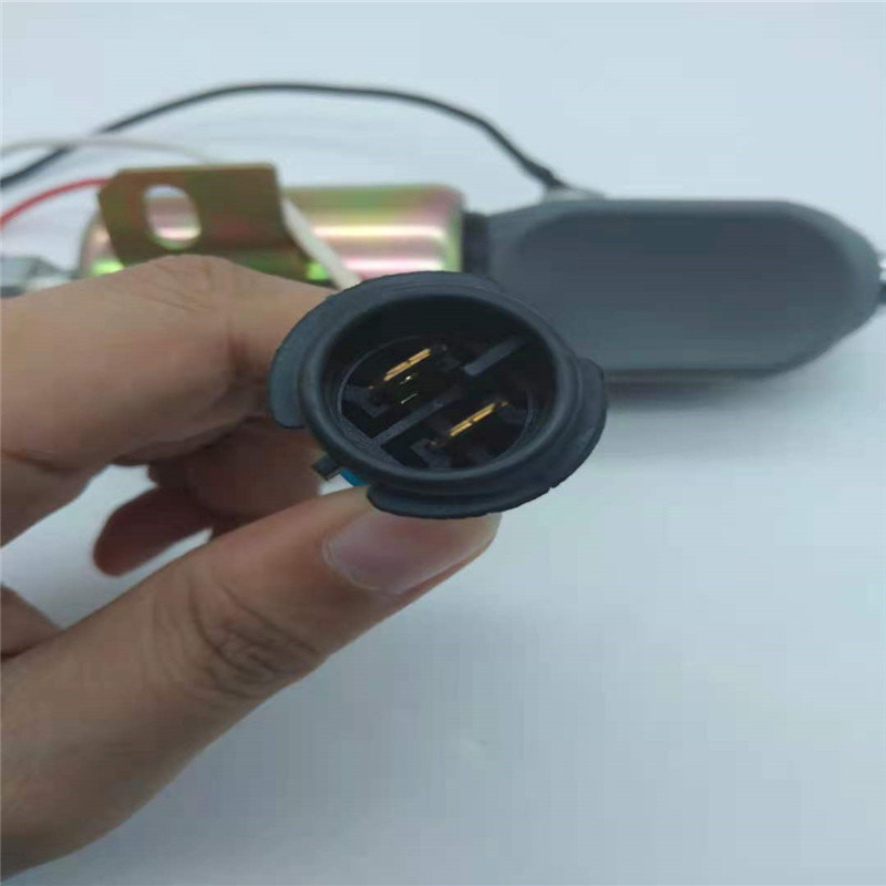 Kubota ShangChai 엔진 로더 굴착기에 적합한 정지 솔레노이드 밸브 SD-007