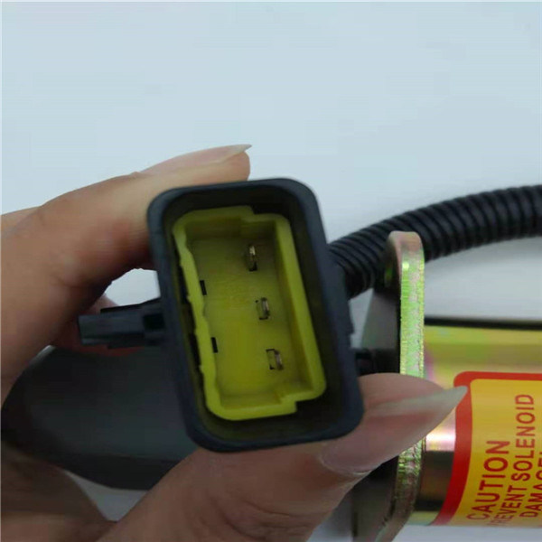 Cummins 6CT 굴착기 엔진 24V에 적합한 37Z36-56010A 정지 솔레노이드 밸브