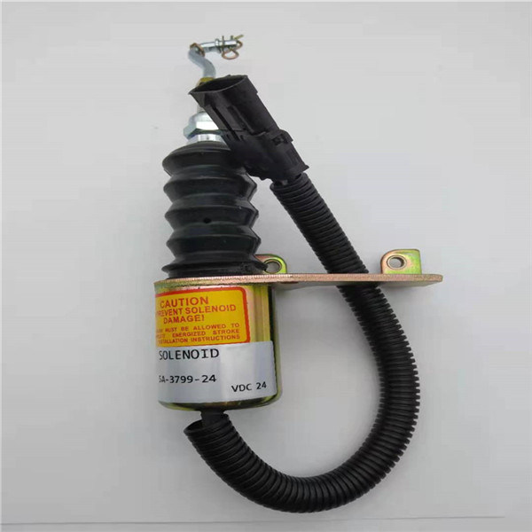 SA-3799-24 Hitachi/Komatsu/Katel 굴착기 엔진을 위해 적당한 정지 솔레노이드 벨브