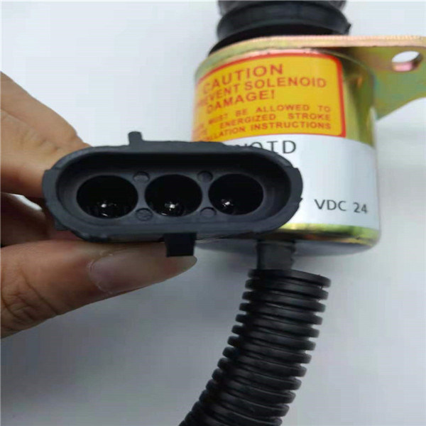 SA-3799-24 Hitachi/Komatsu/Katel 굴착기 엔진을 위해 적당한 정지 솔레노이드 벨브