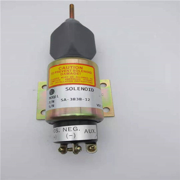SA-3838-12 2848A256 Cummins/Woodword 굴착기 12V를 위해 적당한 정지 솔레노이드 벨브