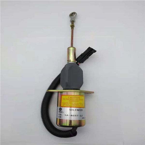 SA-4697-12 Cummins 굴착기 디젤 연료 5.9L 엔진에 적합한 정지 솔레노이드 밸브