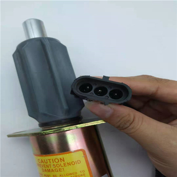 3918600 3921978 정지 솔레노이드 밸브 TJG130805 Cummins 6CT/6CTA 8.3L 12V에 적합