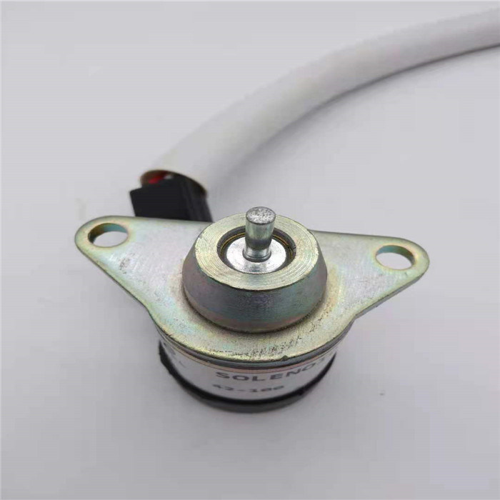 42-100 Yanmar 12 볼트 디젤 연료 솔레노이드 밸브 4TNV98 솔레노이드 연료 차단 밸브