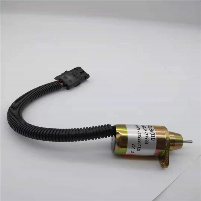 1503ES-12S5SUC12S 12V는 Yanmar 정지 솔레노이드 밸브에 적합 119233-77933 연료 차단 솔레노이드