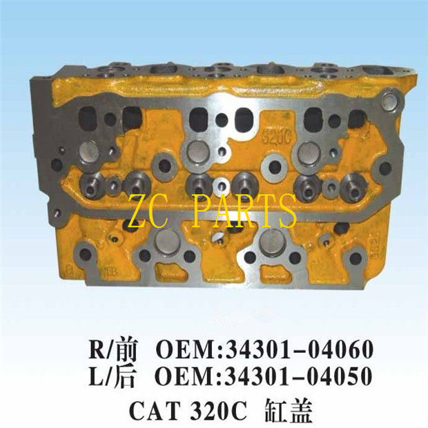 34301-04060 34301-04050 Cat 320C E320C 320CL에 적합한 엔진 실린더 헤드