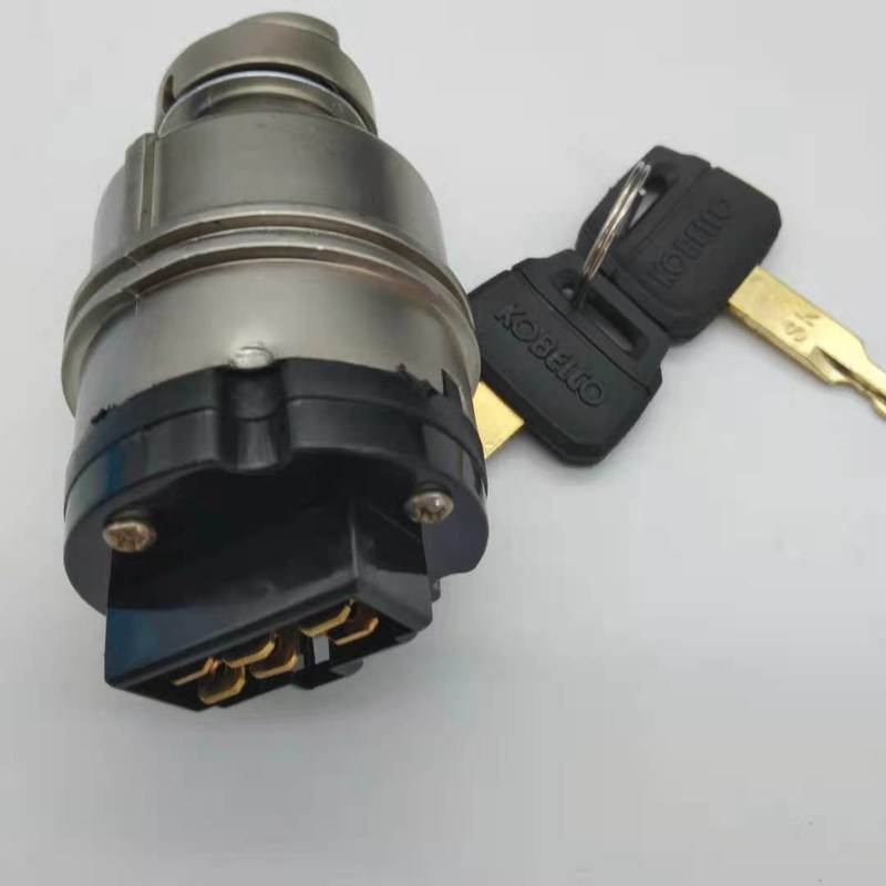 YN50S00026F1 전기 점화 스위치는 굴착기 SK-8 SK200-8 KOBELCO 점화 스위치에 맞습니다
