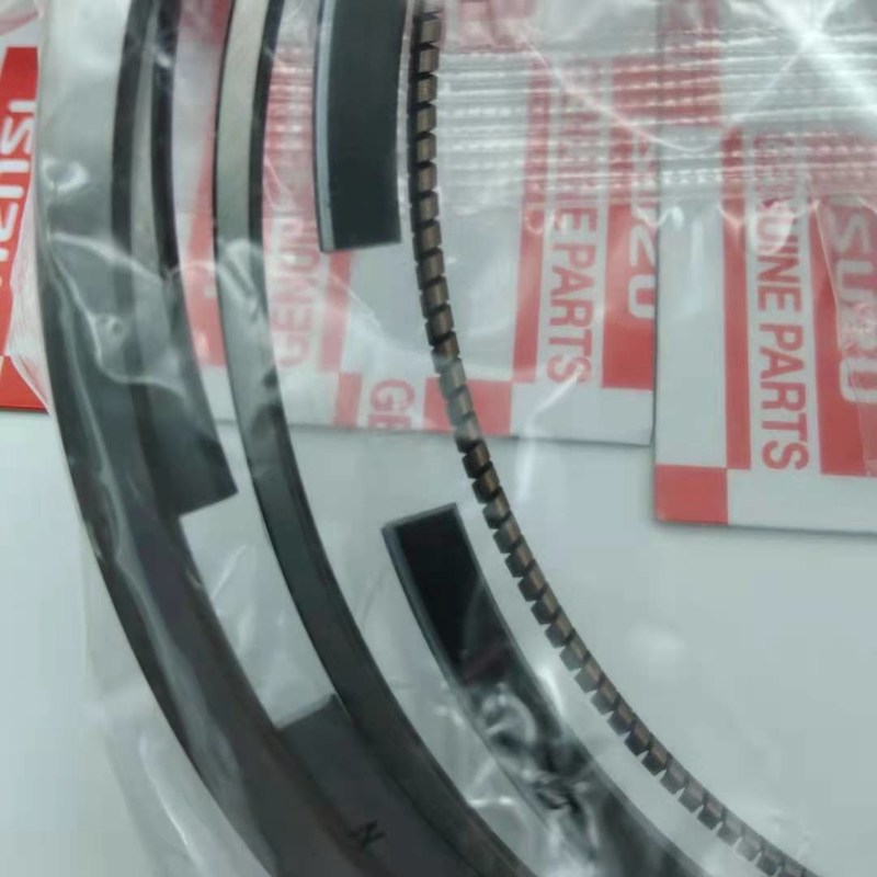 8-98017166-0 피스톤 링 세트는 ZX330-3 ZX240-3 굴착기 4HK1 6HK1 디젤 엔진에 적합합니다.