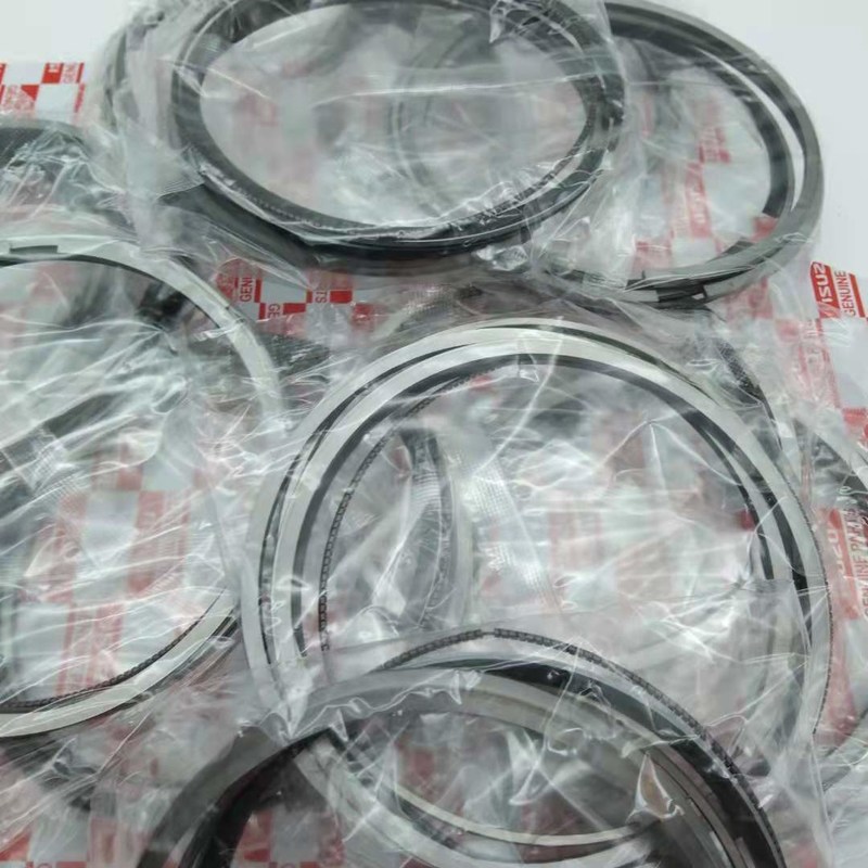 8-98017166-0 피스톤 링 세트는 ZX330-3 ZX240-3 굴착기 4HK1 6HK1 디젤 엔진에 적합합니다.