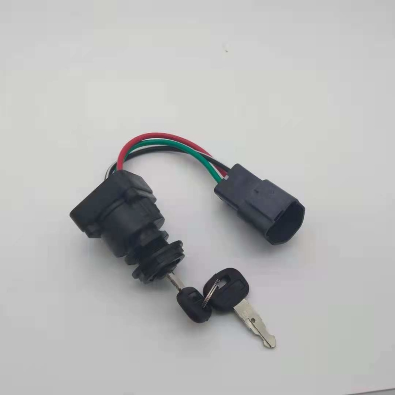 RC411-53964 HRC40-53960 Kubota 점화 스위치 짧은 유형 KX41 KX71 KX71 KX080 KX121 스타터 키