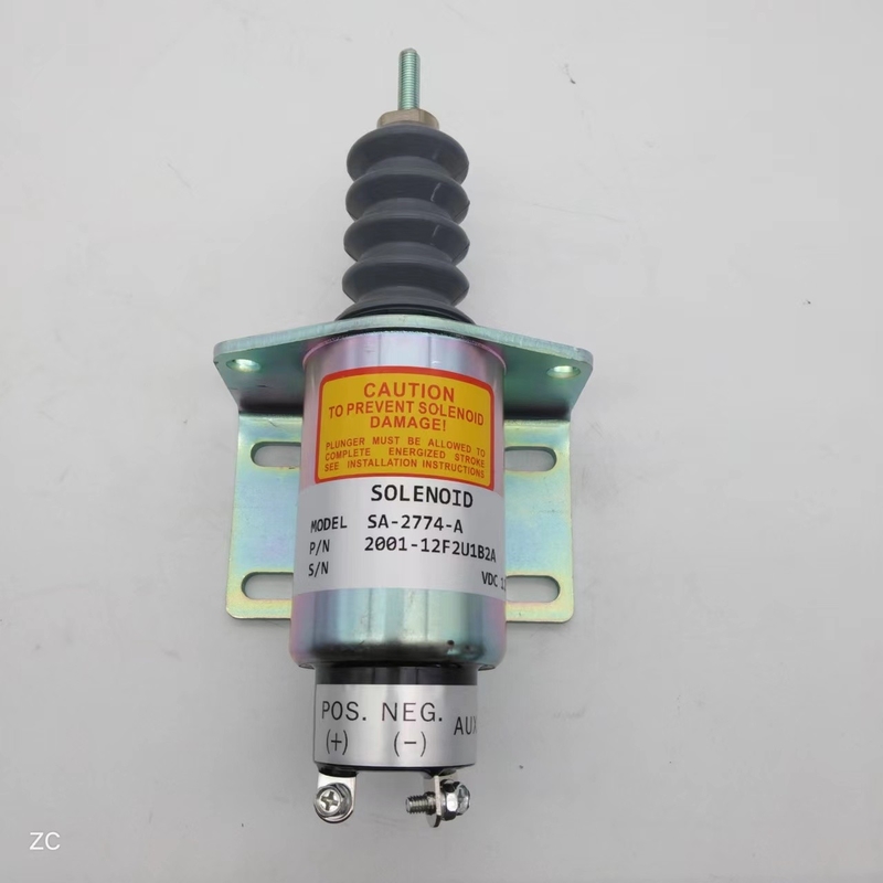 ZC 2001-12F2U1B2A SA-2774-A 정지 솔레노이드 밸브 12V 정지 적합성 4D33